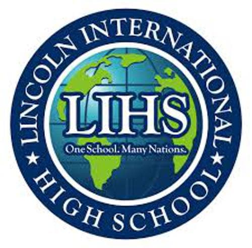 Lincoln International Boys Basketball logo