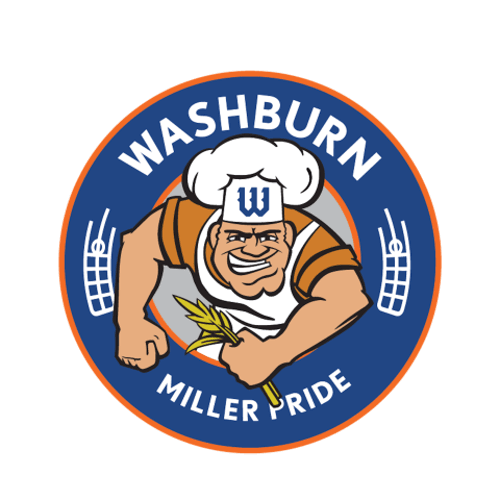Minneapolis Washburn Girls Flag Football logo