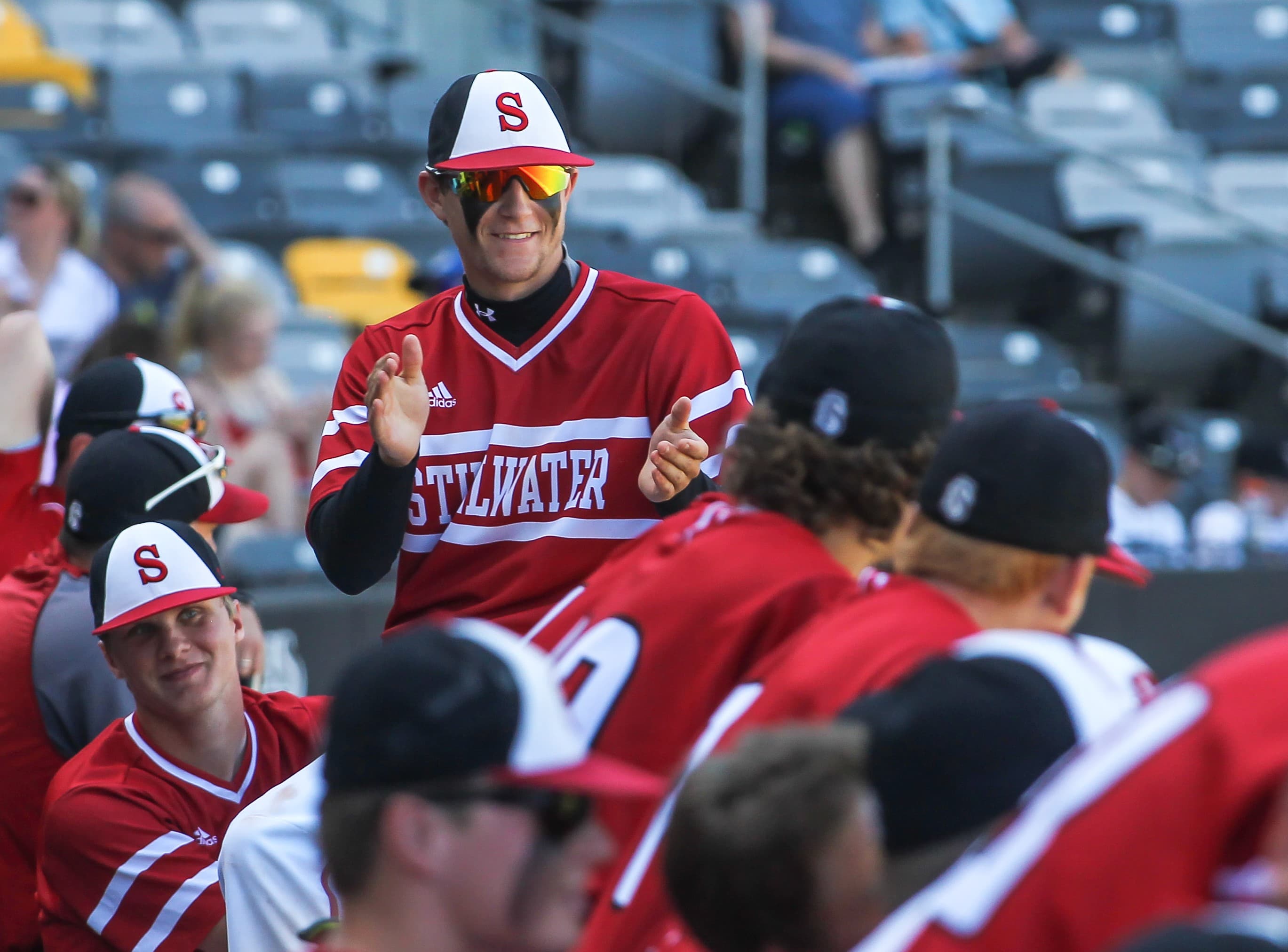 Class 4A Section 4 Baseball, Woodbury vs. Stillwater at CHS Field, St. Paul.